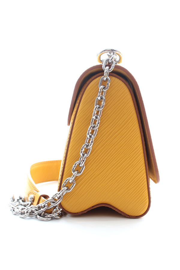 LOUIS VUITTON Epi Twist PM Shoulder Bag Gold LV Auth bs3149a Golden Leather  ref.724159 - Joli Closet