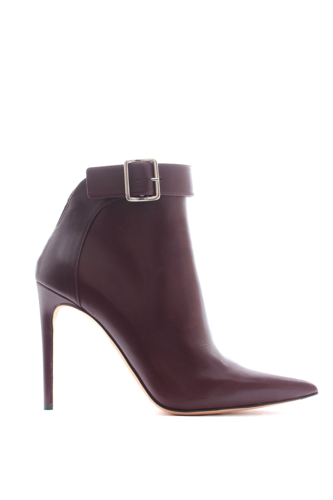 Alexander McQueen Sweetheart Buckle-Detailed Ankle Boots
