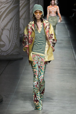 Etro Jacquard Single-Breasted Jacket - Spring/Summer 2024 Runway Collection