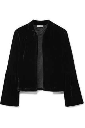 Ulla Johnson Mara Open Velvet Jacket