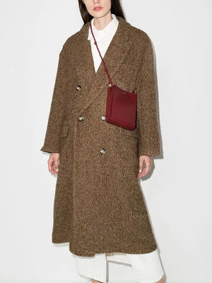 Isabel Marant Étoile Ojima Double-Breasted Wool-Blend Coat