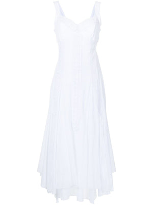 Charo Ruiz Ibiza 'Corazon' Floral Lace-Embroidered Cotton-Blend Maxi Dress