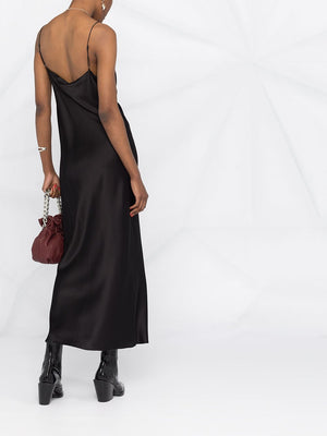 Dorothee Schumacher Sense Of Shine Silk Slip Dress - Current Collection