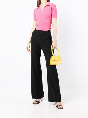 Jacquemus Le Splash Sauge Flared Wool-Blend Trousers