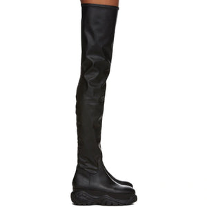 032c x Buffalo London Special Edition Over-the-knee Leather Boots
