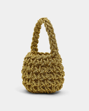 Isla de Gar Hive Metallic Cord Bag