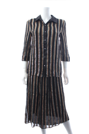 Temperley London Selena Shirt and Skirt