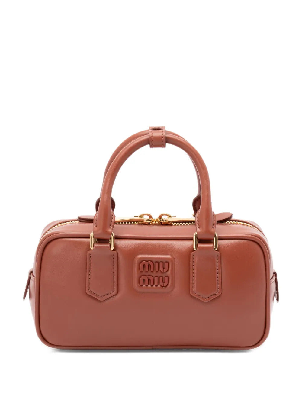 Miu Miu Arcadie Leather Tote Bag