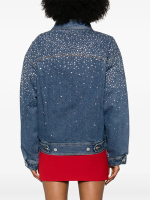 Alessandra Rich Embellished Denim Jacket
