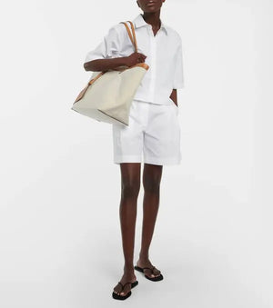 Toteme Cropped Cotton-Poplin Shirt
