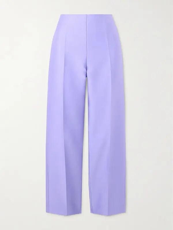 Dries Van Noten Satin Tapered Trousers - Fall '24 Runway Collection