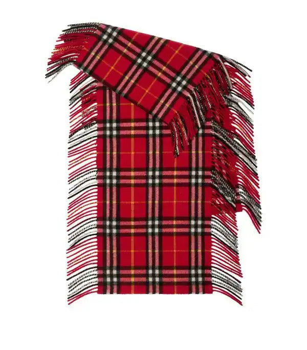 Burberry Cashmere Check Happy Scarf