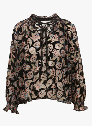 Ba&sh Ruiz Paisley Blouse