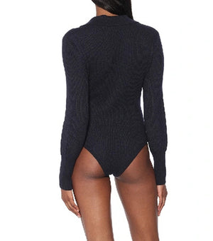 Nanushka Azha Knit Bodysuit