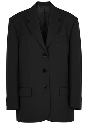 Acne Studios Juylie Oversized Woven Blazer