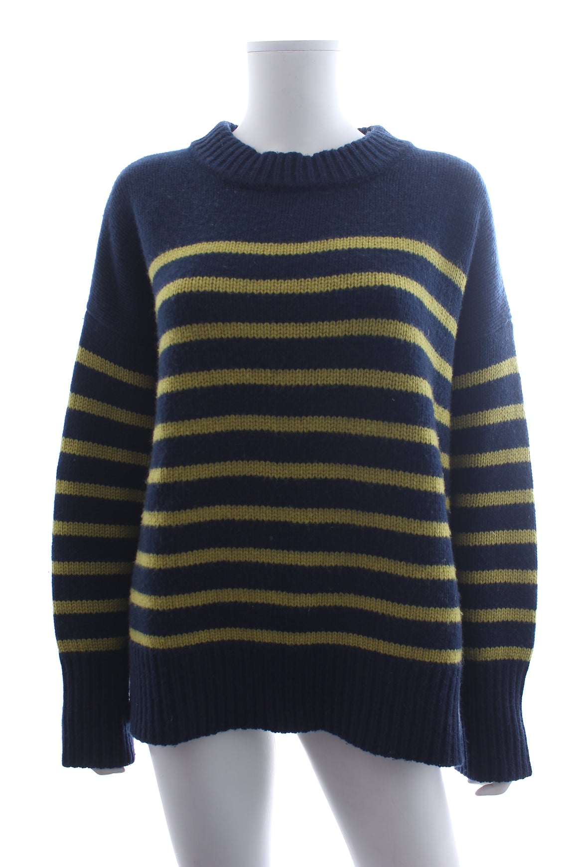 La Ligne Marin Striped Wool and Cashmere-Blend Sweater