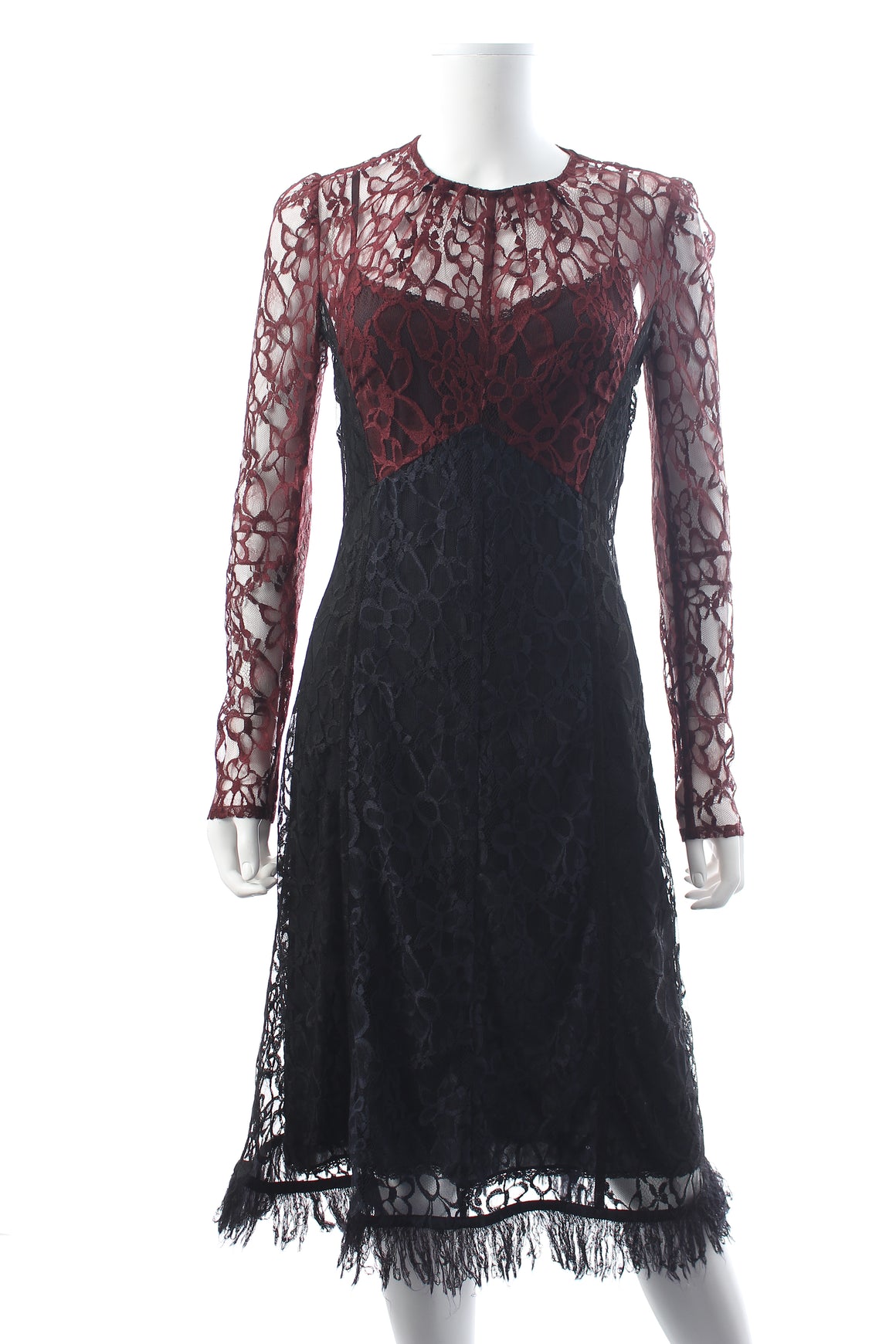 Louis Vuitton Two-Tone Lace Dress