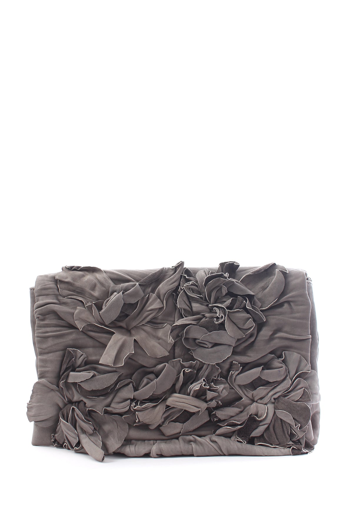 Valentino Floral Leather Flap Bag