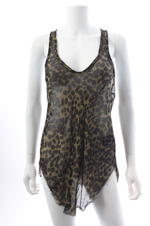 Isabel Marant Etoile Leopard Printed Top