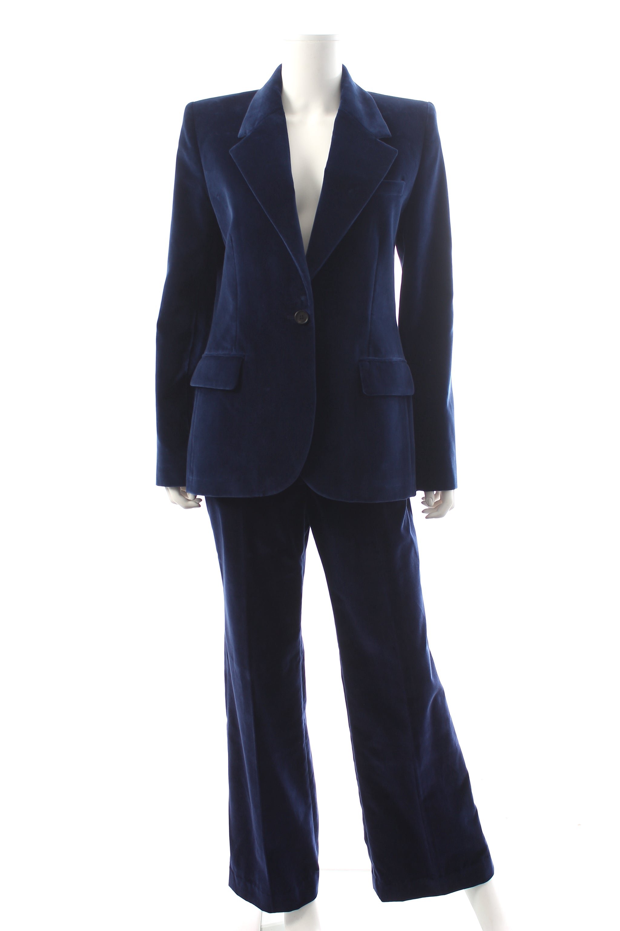 Barbara Bui Velvet Jacket and Trouser Suit