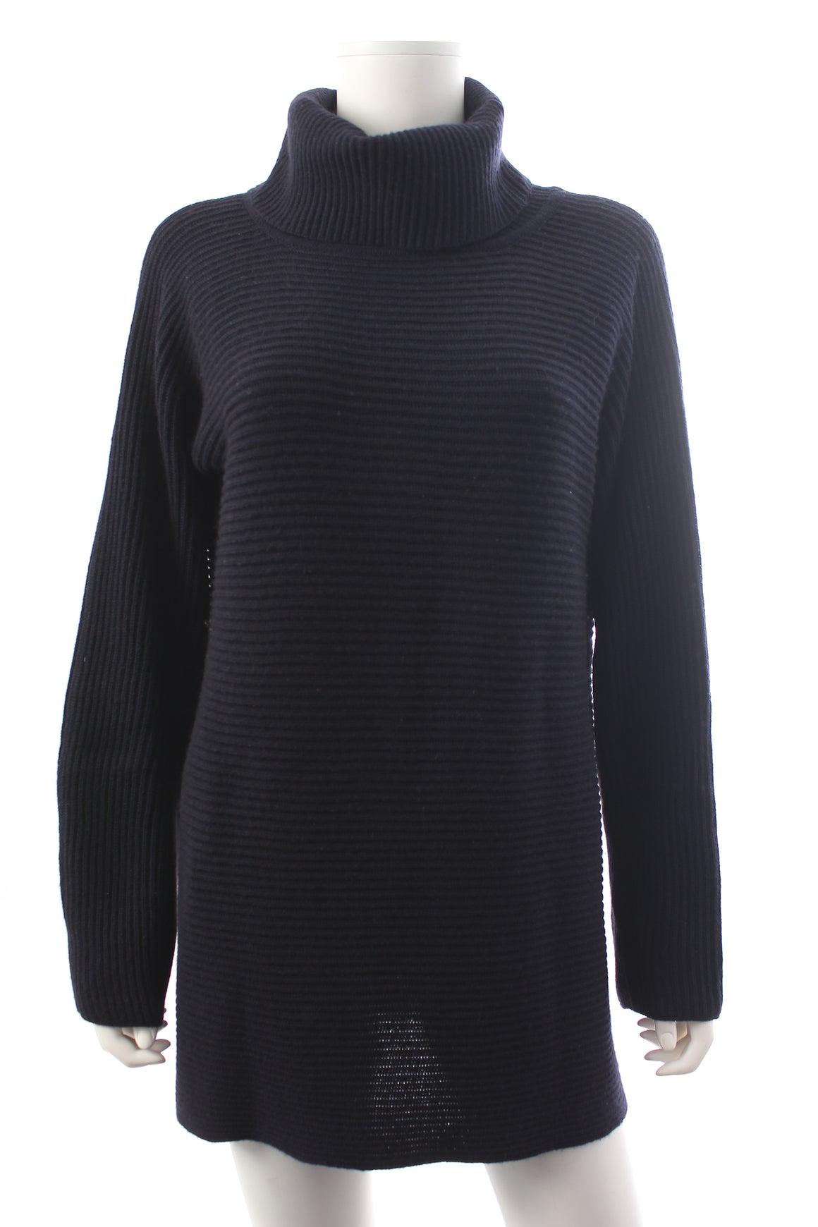 The Row Ribbed Cashmere and Silk-Blend Ribbed Roll Neck Sweater