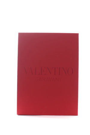 Valentino Garavani Rockstud Satin Ballerina Flats