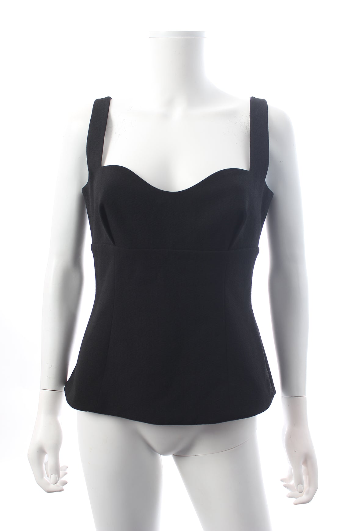 Emilia Wickstead Madeleine Waffle Cloque Crepe Top