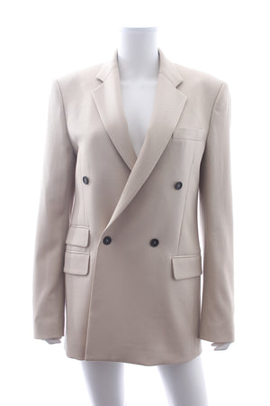 Stella McCartney Oversized Wool Double Breasted Blazer