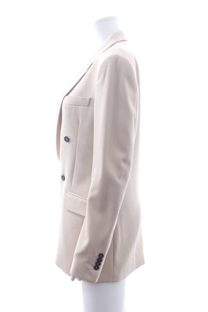 Stella McCartney Oversized Wool Double Breasted Blazer