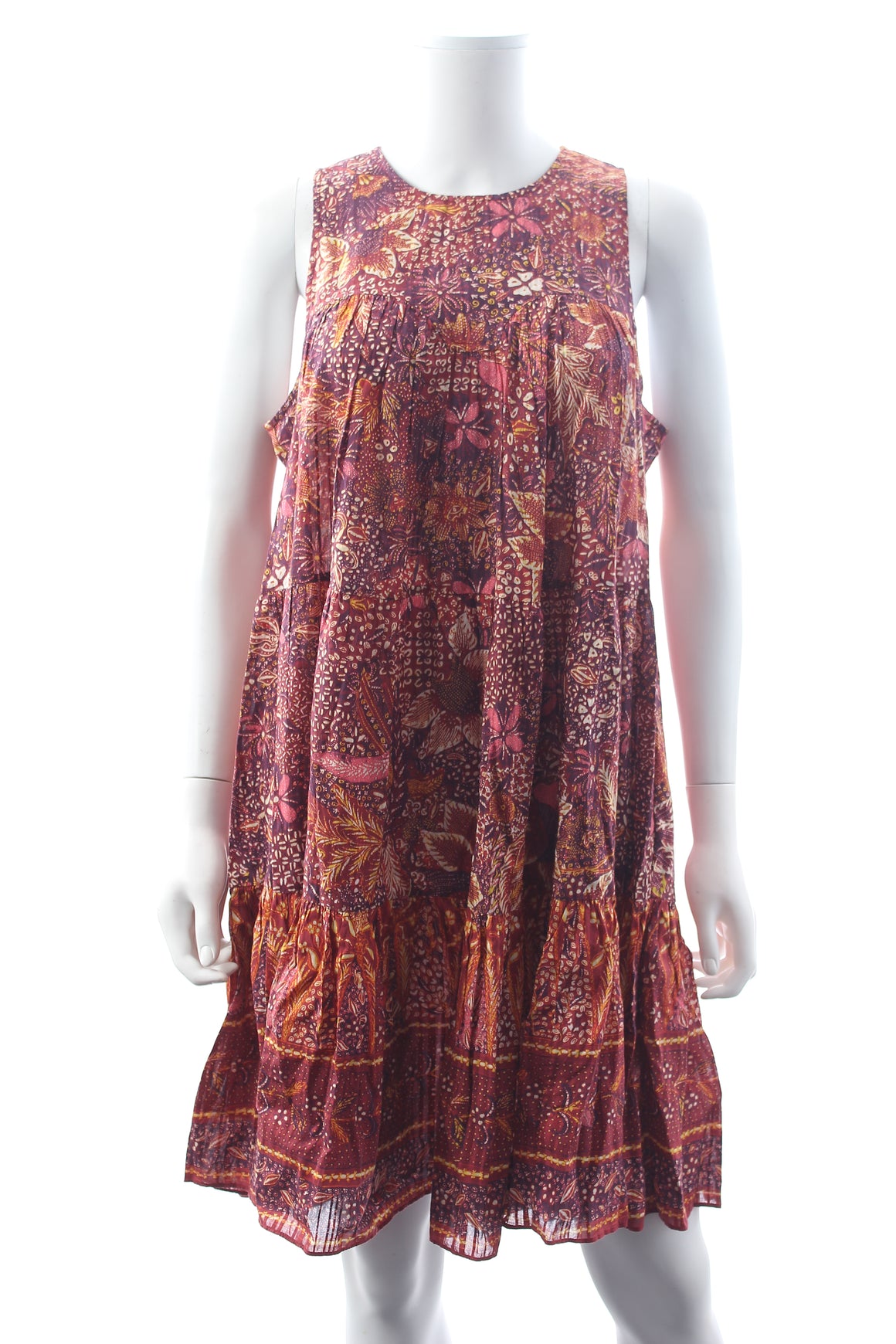 Ulla Johnson Mari Printed Cotton-Blend Mini Dress - Closet Upgrade