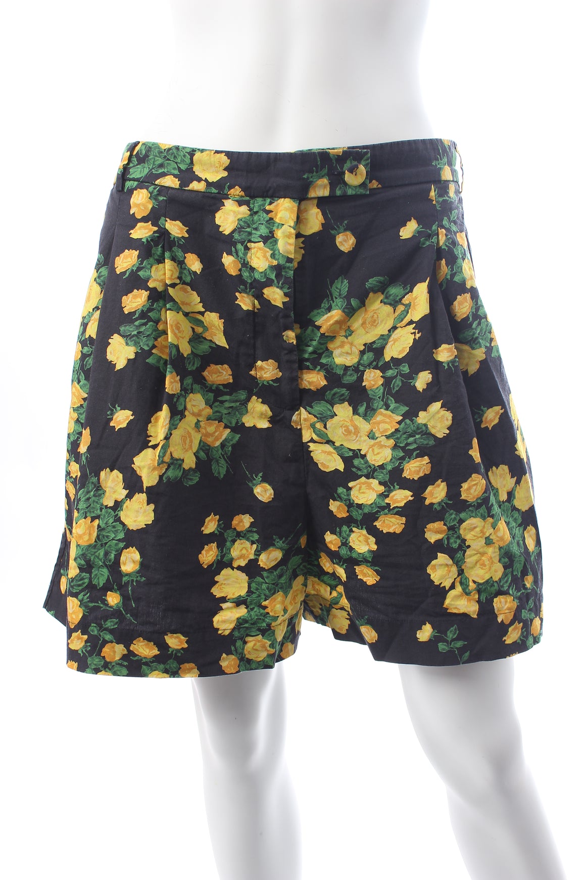 Emilia Wickstead Floral Printed Cotton Shorts