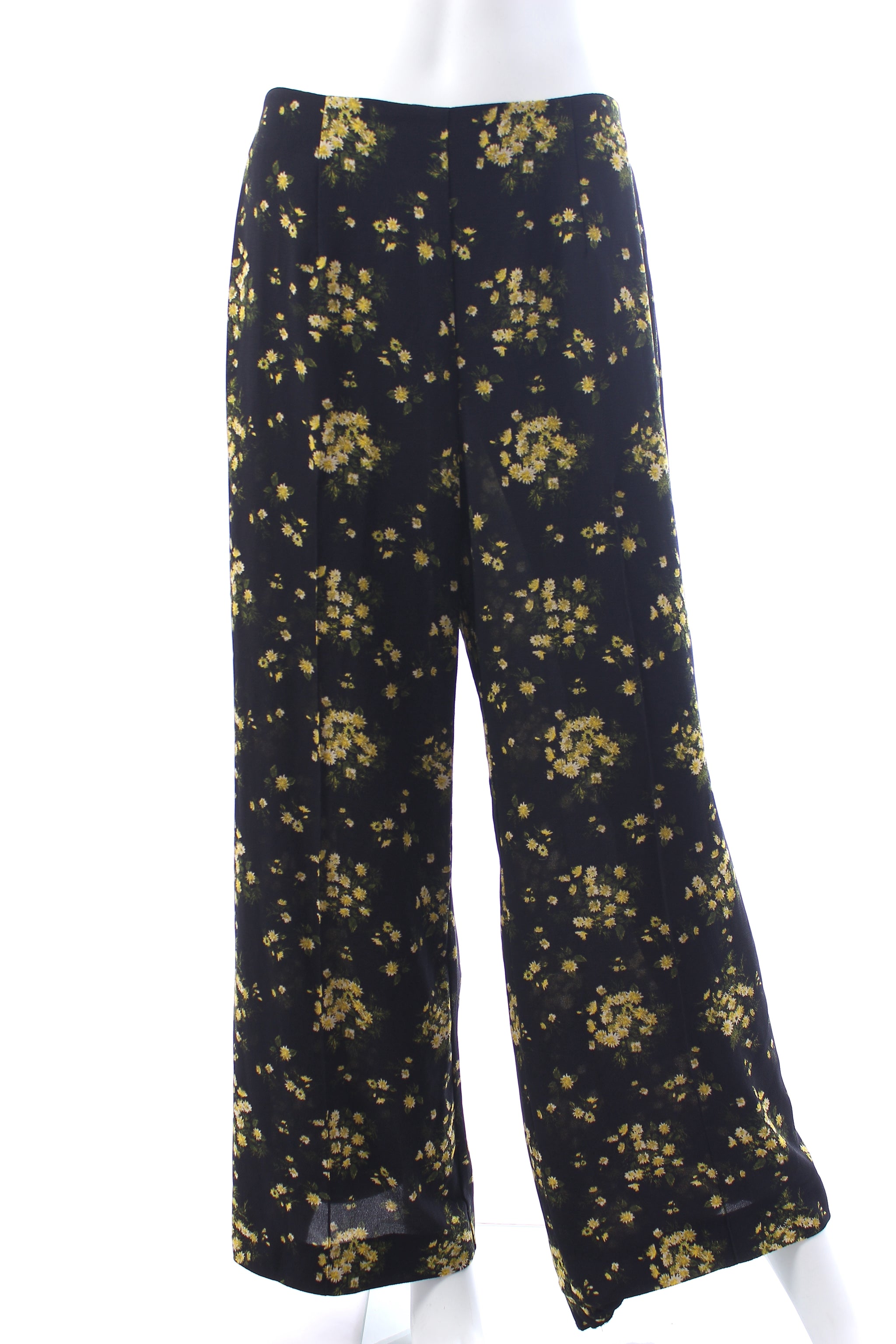 Emilia Wickstead Hullinie Floral Printed Crepe Trousers