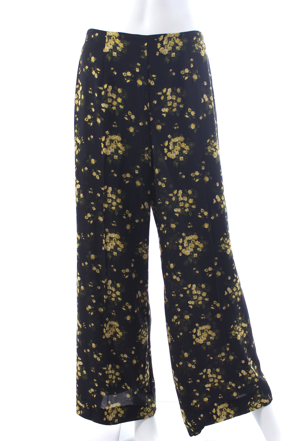 Emilia Wickstead Hullinie Floral Printed Crepe Trousers