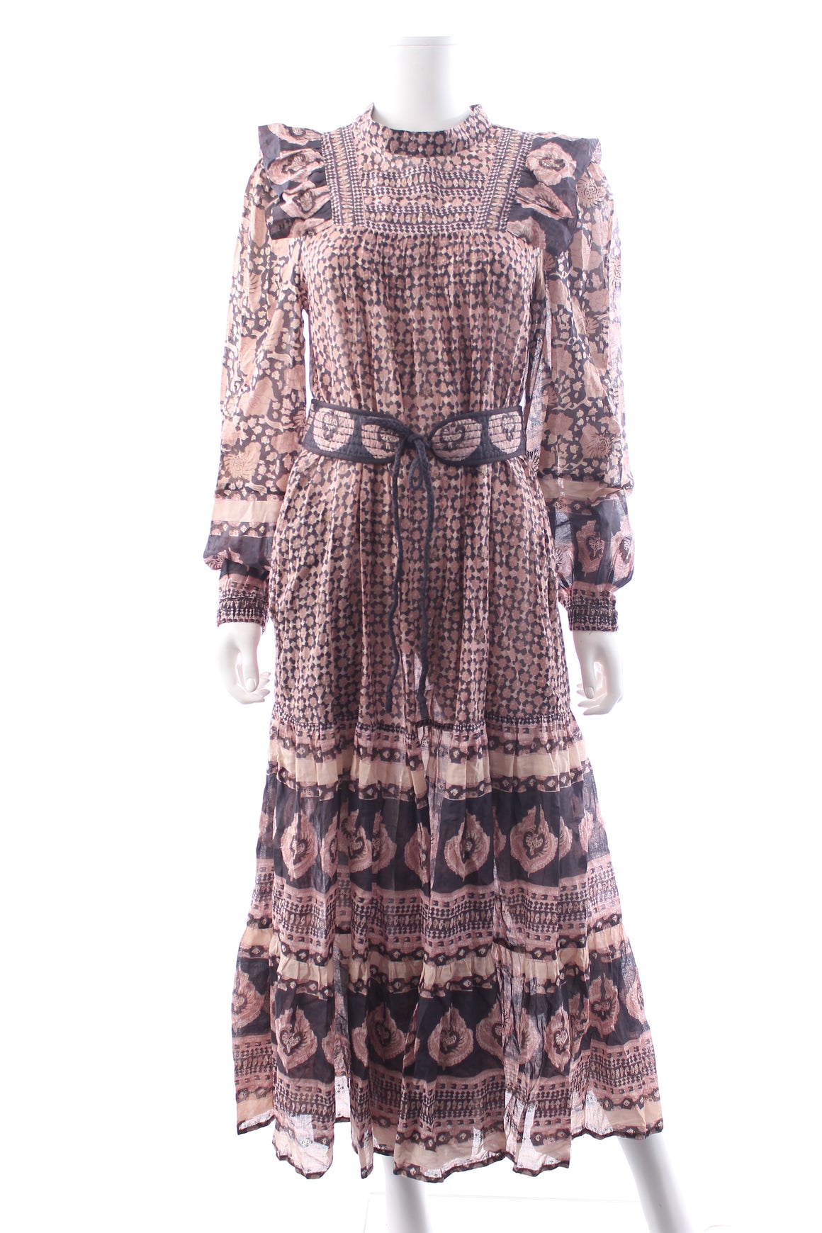 SEA New York Margo Printed Cotton Midi Dress - Closet Upgrade