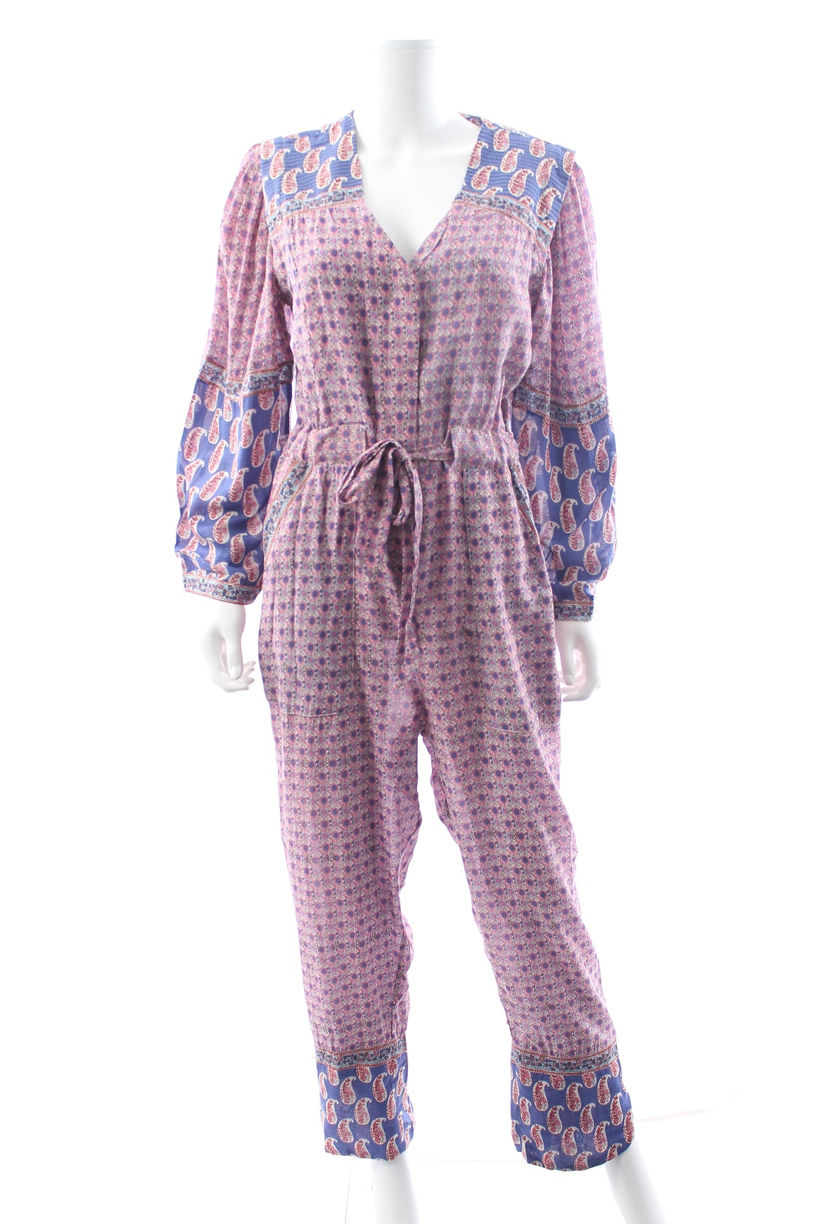 SEA New York Bianca Printed Jersey Jumpsuit - Closet Upgrade