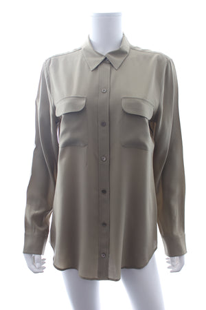 Equipment Signature Silk Shirt