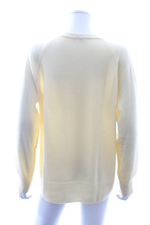 Vince Wool and Cashmere-Blend V-Neck Sweater