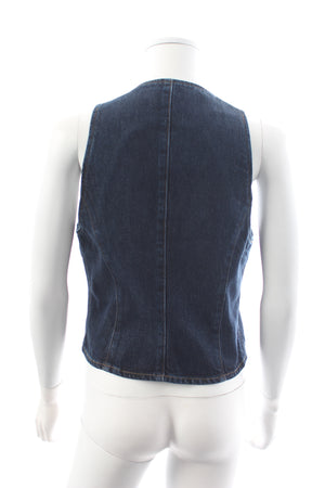 Agolde Heller Recycled Denim Vest