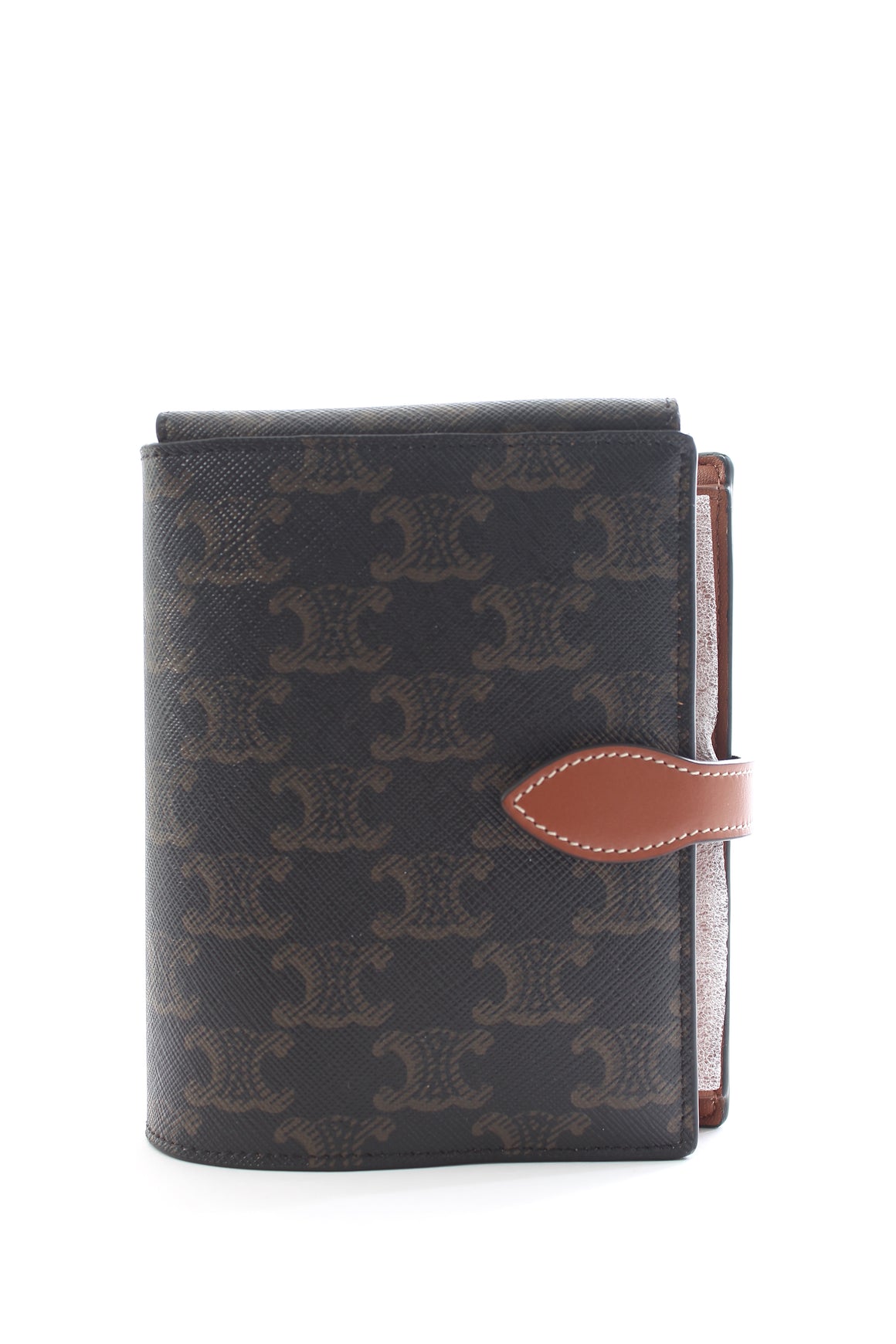 Celine Triomphe Canvas and Calfskin Travel Kit