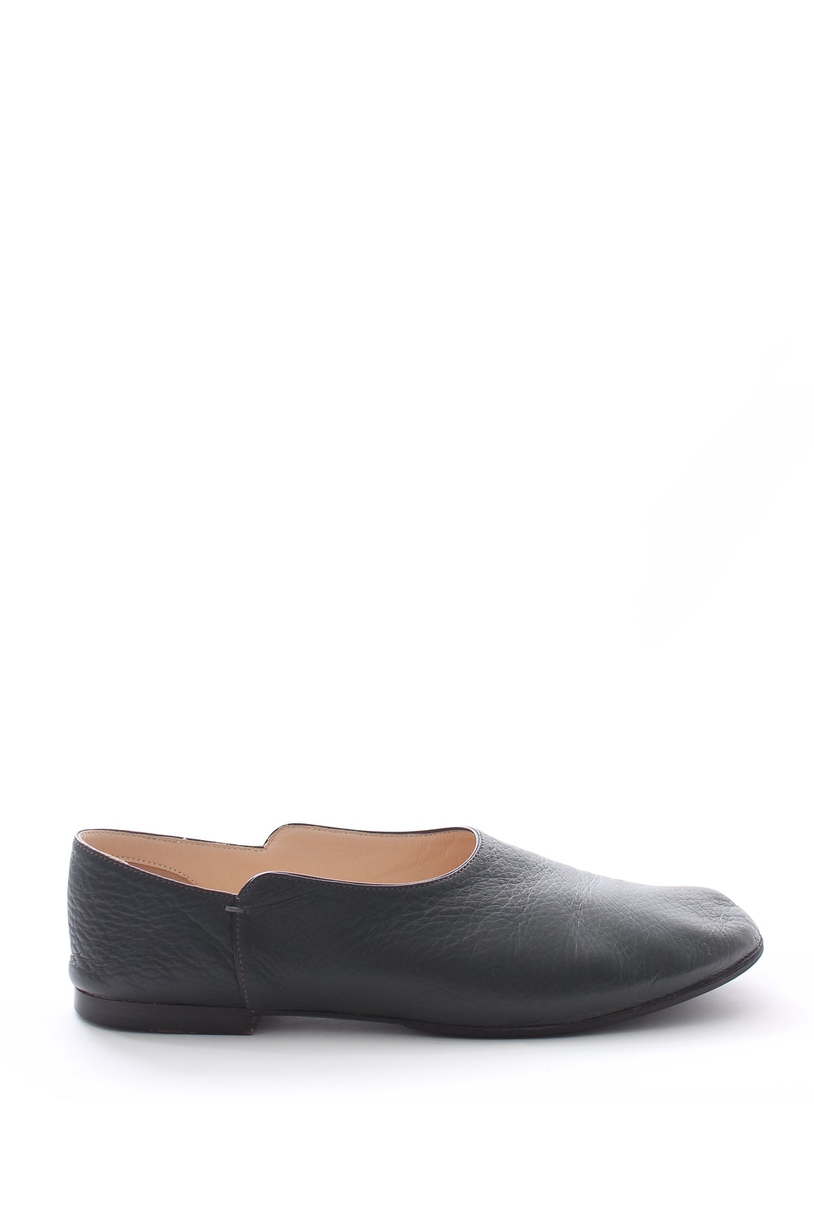 The Row Slip On Leather Loafers