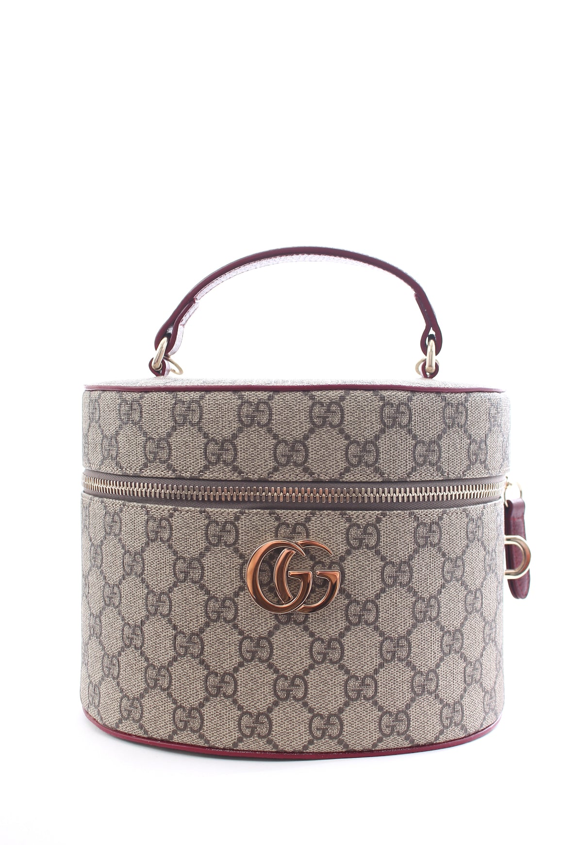 Gucci Londra GG Supreme Canvas and Leather Vanity Case Bag