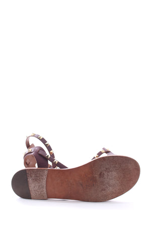 Valentino Rockstud Leather Sandals