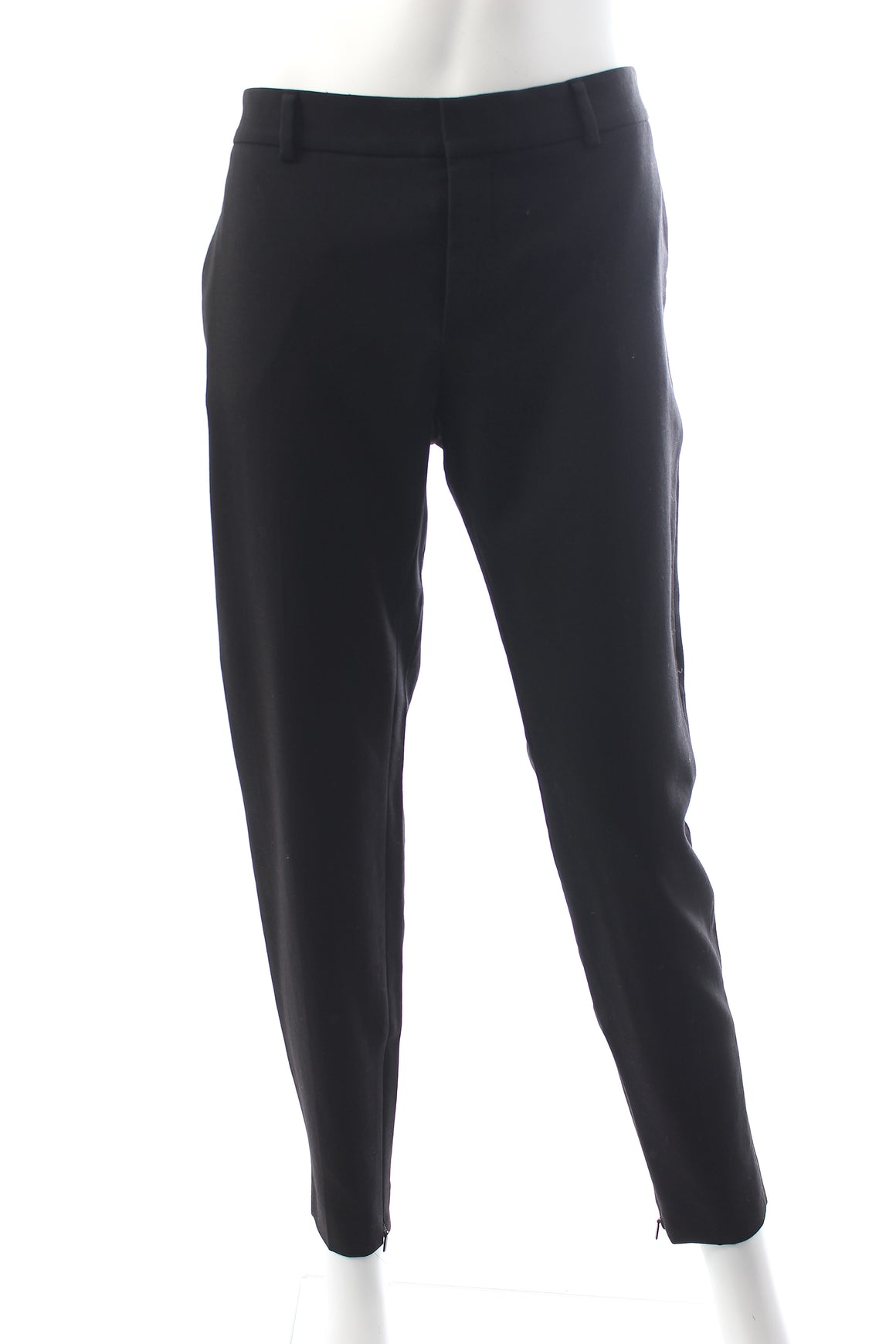 Saint Laurent Wool-Crepe Slim-Fit Trousers