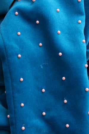 Giuseppe Di Morabito Embellished Velvet Mini Dress