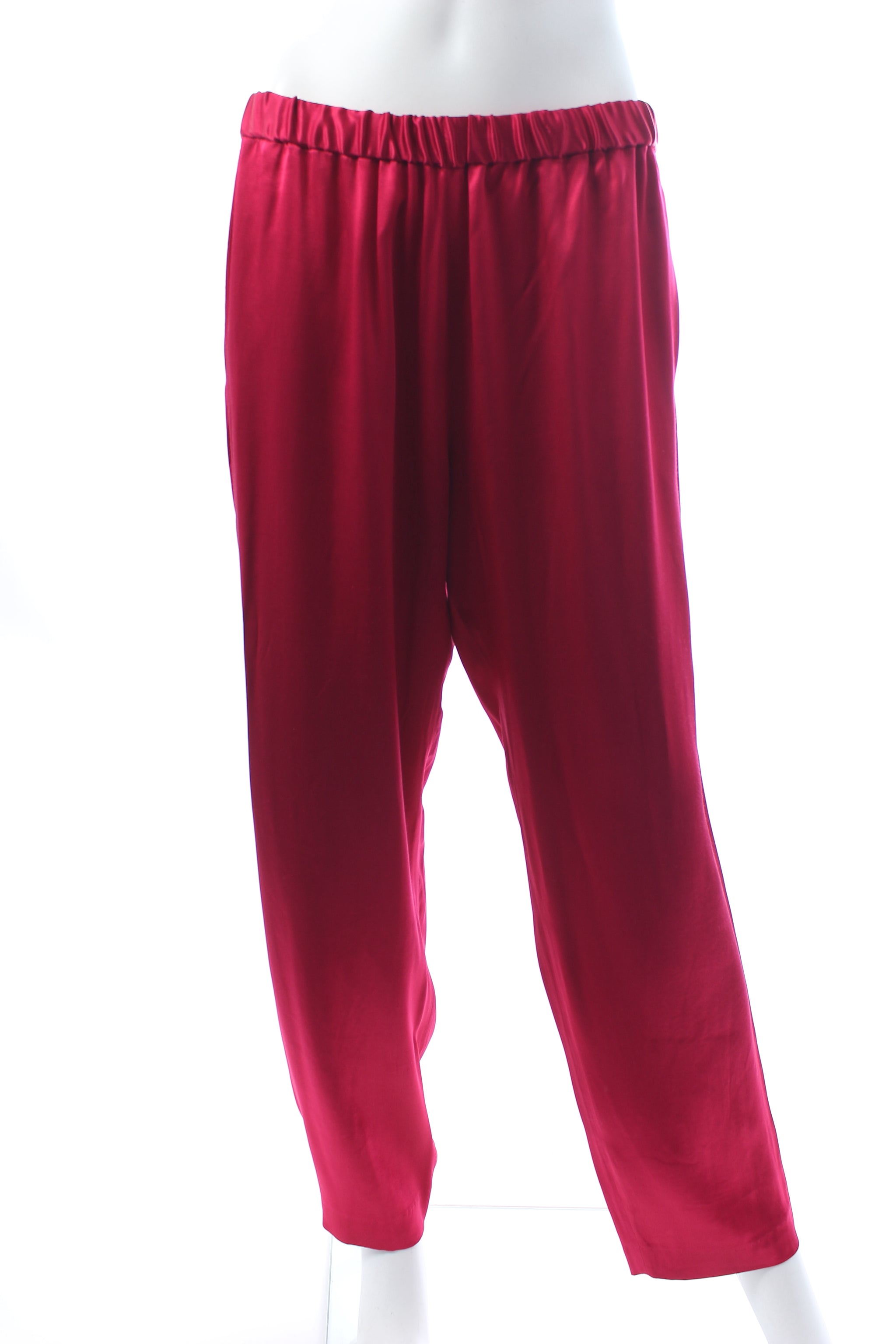 Dries Van Noten Satin Straight Trousers