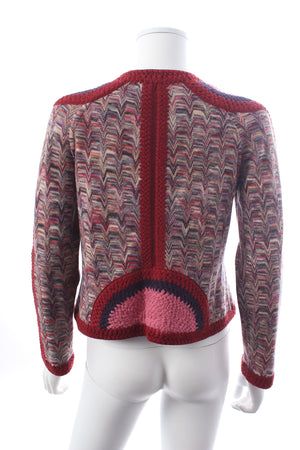 Missoni Collectable 80/150 Panelled Wool Knit Jacket