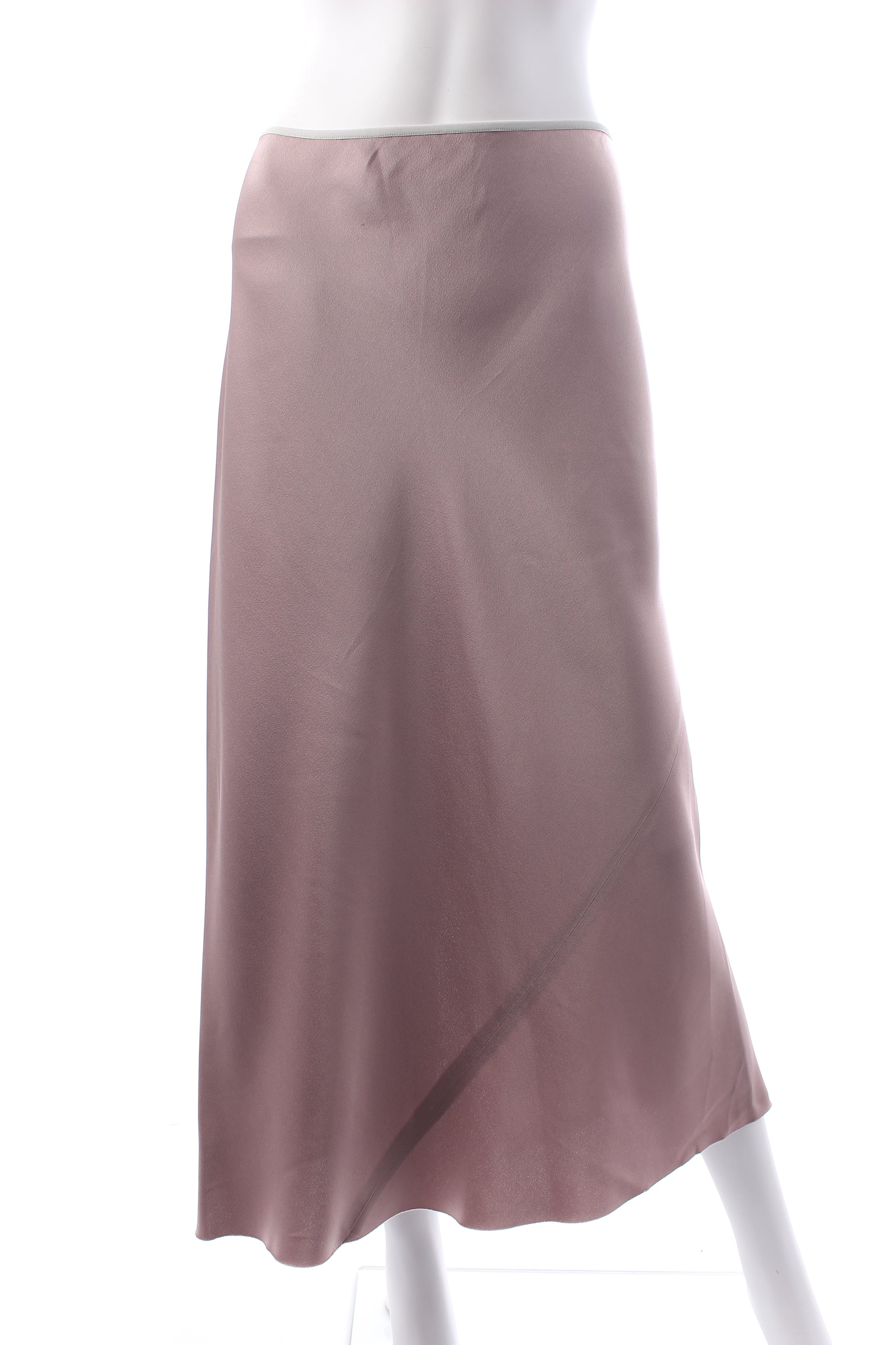 Dries Van Noten Satin Midi Skirt