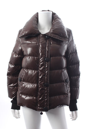 Moncler Tulsa Rib Knit-Trimmed Down Jacket