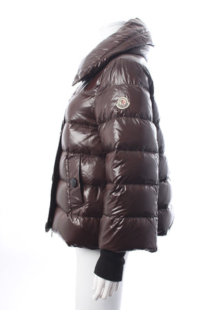 Moncler Tulsa Rib Knit-Trimmed Down Jacket