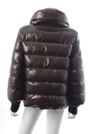 Moncler Tulsa Rib Knit-Trimmed Down Jacket